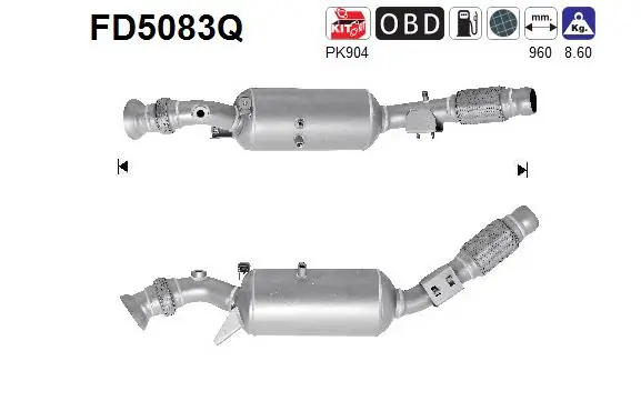 Soot/Particulate Filter, exhaust system