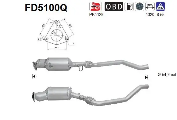 Soot/Particulate Filter, exhaust system