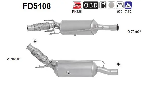 Soot/Particulate Filter, exhaust system