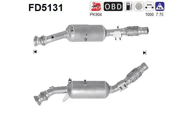 Soot/Particulate Filter, exhaust system
