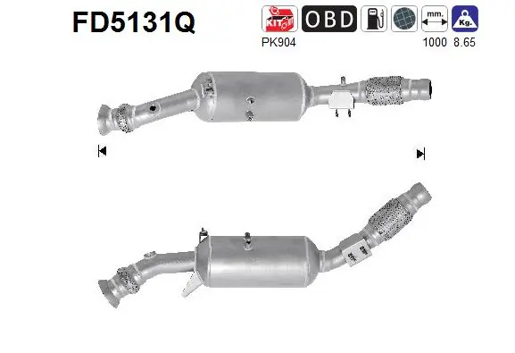 Soot/Particulate Filter, exhaust system