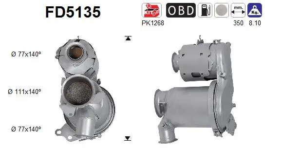 Soot/Particulate Filter, exhaust system