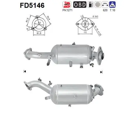 Soot/Particulate Filter, exhaust system