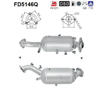 Soot/Particulate Filter, exhaust system