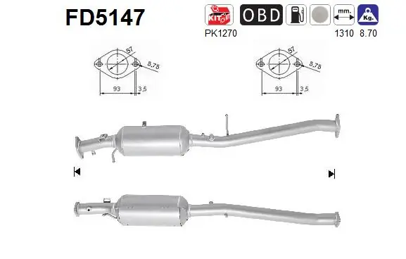Soot/Particulate Filter, exhaust system