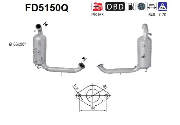 Soot/Particulate Filter, exhaust system