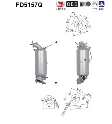 Soot/Particulate Filter, exhaust system