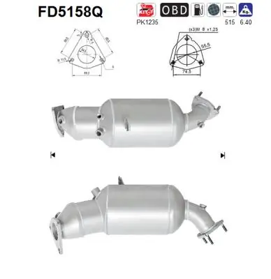 Soot/Particulate Filter, exhaust system