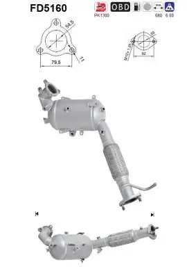 Soot/Particulate Filter, exhaust system