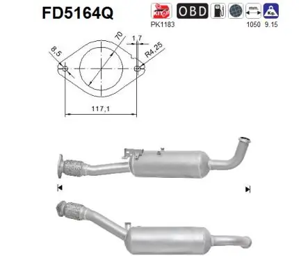Soot/Particulate Filter, exhaust system
