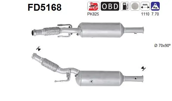 Soot/Particulate Filter, exhaust system