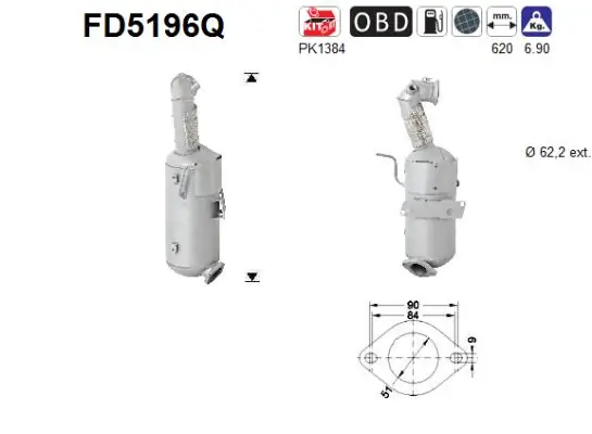 Soot/Particulate Filter, exhaust system