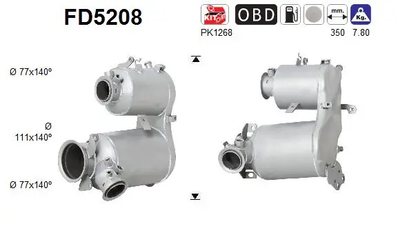Soot/Particulate Filter, exhaust system