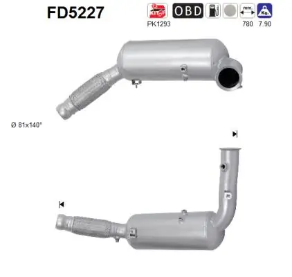 Soot/Particulate Filter, exhaust system
