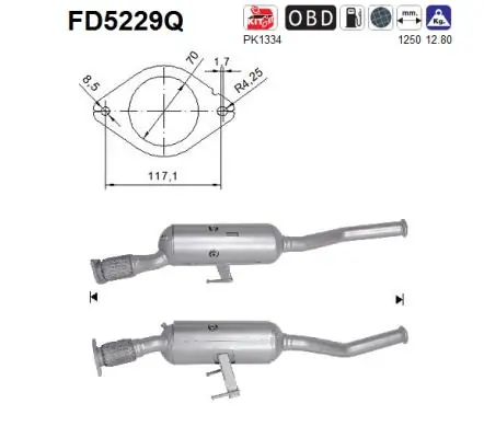 Soot/Particulate Filter, exhaust system