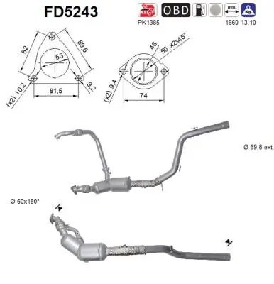 Soot/Particulate Filter, exhaust system