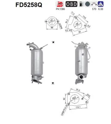 Soot/Particulate Filter, exhaust system