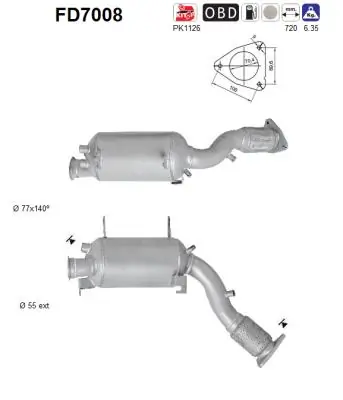 Soot/Particulate Filter, exhaust system
