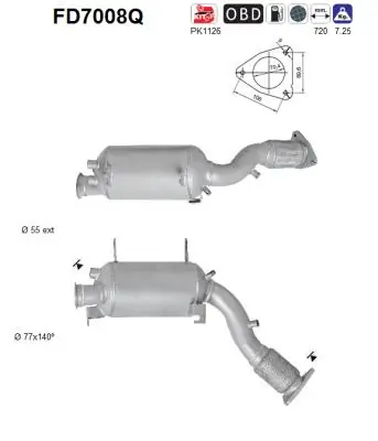 Soot/Particulate Filter, exhaust system