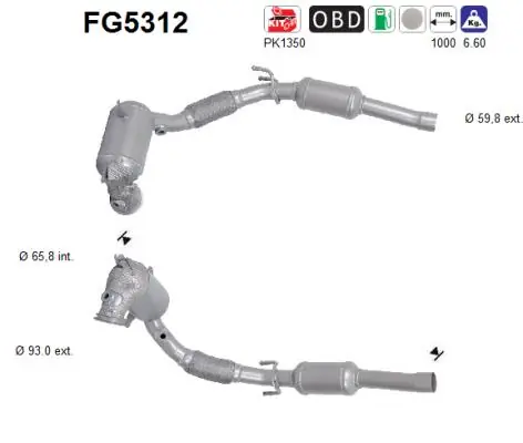 Soot/Particulate Filter, exhaust system