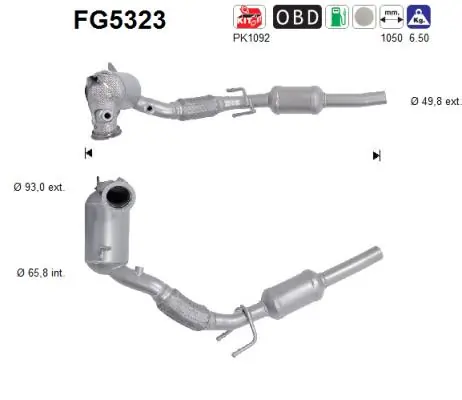 Soot/Particulate Filter, exhaust system