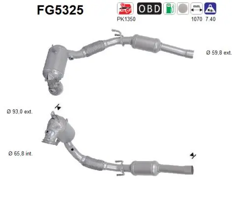 Soot/Particulate Filter, exhaust system