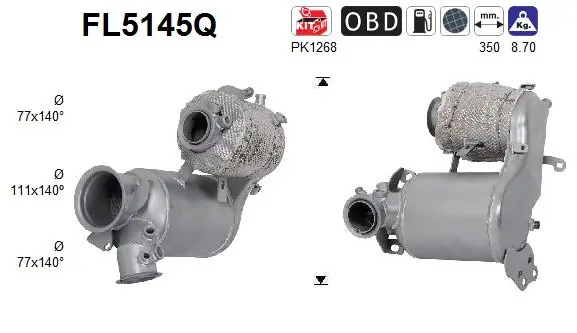 Soot/Particulate Filter, exhaust system
