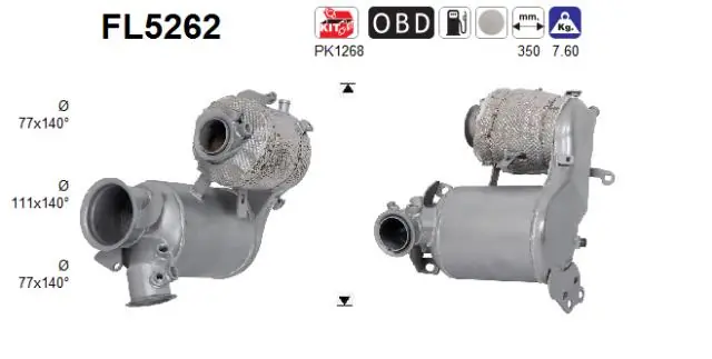 Soot/Particulate Filter, exhaust system