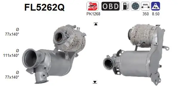 Soot/Particulate Filter, exhaust system