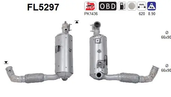 Soot/Particulate Filter, exhaust system