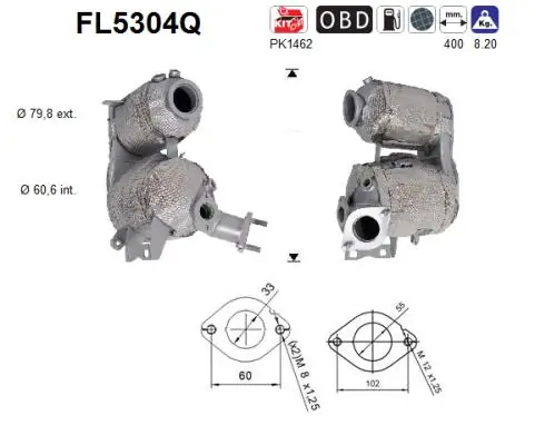 Soot/Particulate Filter, exhaust system