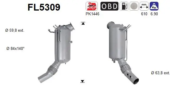 Soot/Particulate Filter, exhaust system