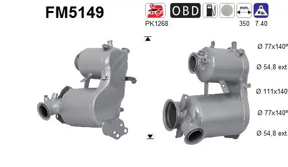 Soot/Particulate Filter, exhaust system