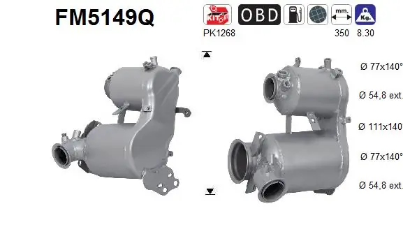 Soot/Particulate Filter, exhaust system