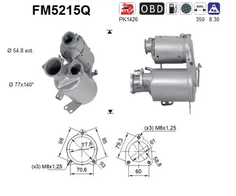 Soot/Particulate Filter, exhaust system
