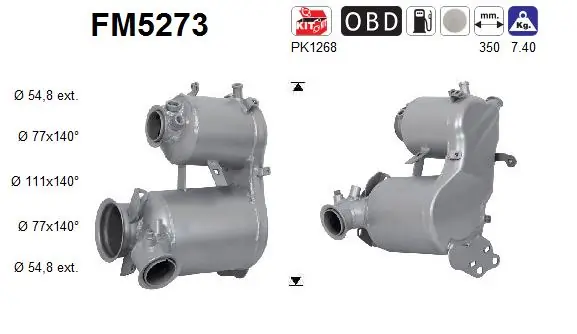 Soot/Particulate Filter, exhaust system