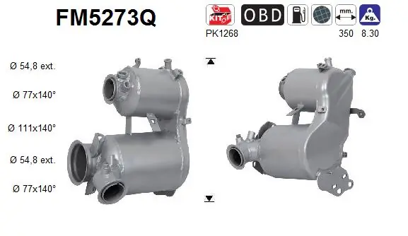 Soot/Particulate Filter, exhaust system
