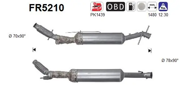 Soot/Particulate Filter, exhaust system