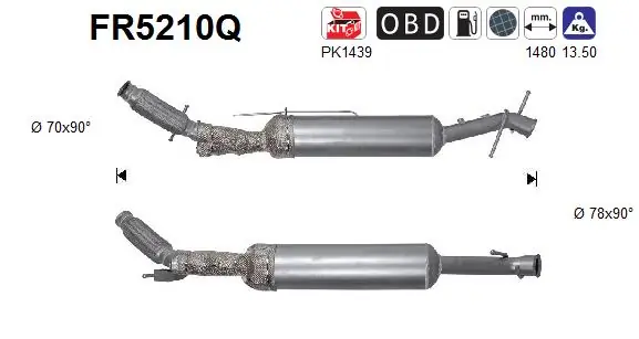 Soot/Particulate Filter, exhaust system
