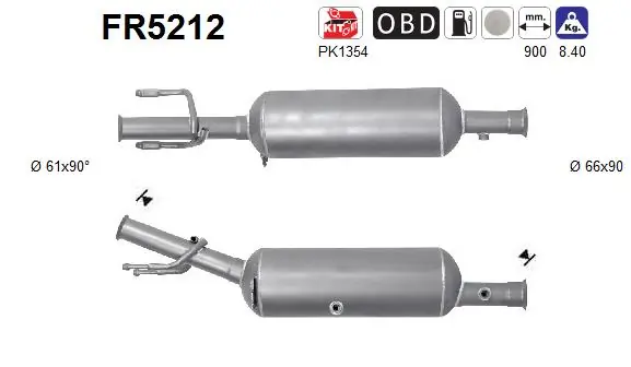 Soot/Particulate Filter, exhaust system