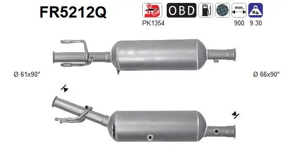 Soot/Particulate Filter, exhaust system