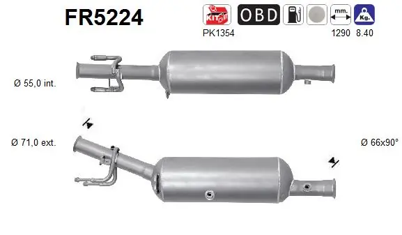 Soot/Particulate Filter, exhaust system