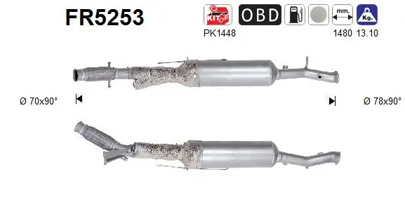 Soot/Particulate Filter, exhaust system