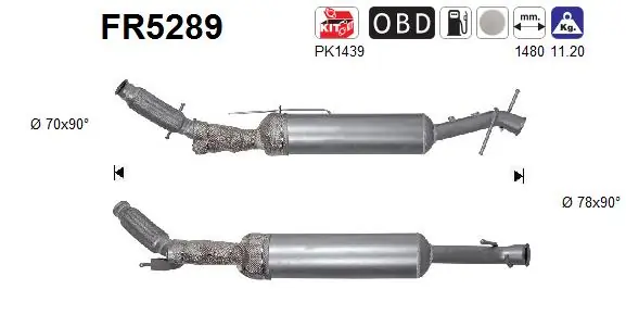 Soot/Particulate Filter, exhaust system