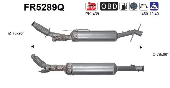 Soot/Particulate Filter, exhaust system