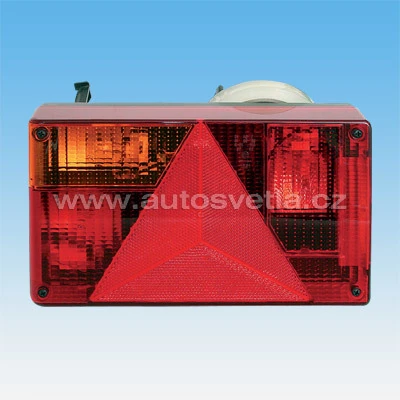 Tail lamp MULTIPOINT I, kr.(LH) w/FOG 4 sekc