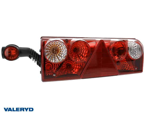 Tail lamp left (LH) EUROPOINT II 24V ADR with horns