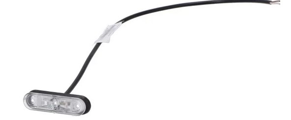 Side position LED lamp White Wire: 0.5m Open End POSIPOINT II