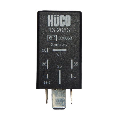 Relay, glow plug system
