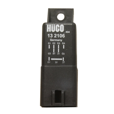 Relay, glow plug system